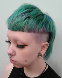 Short hair is a great length to start creating your mohawk as the hair grows out and rock a full mohawk. 18 Punk Hairstyles For Women Trending In 2020