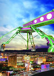 Stratosphere tower is the tallest structure in las vegas, while the tallest hotel is the pallazo. Insanity The Strat Hotel Casino Skypod Las Vegas Nv
