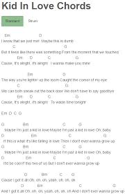 Kid In Love Chords Handwritten Shawn Mendes Music Guitar Quotes Guitar Chords For Songs Ukulele Chords Songs