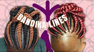 Ghana weaving cornrow design curls how to fulani braids. How To Make Bandika Lines Ghana Braids Fashion Style Nigeria