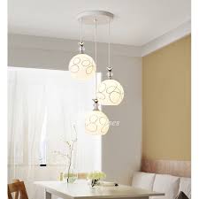 It's perfect for completing a rustic aesthetic or soften a traditional look. Fish Line Chandelier 3 Light Mini Pendant Glass Shade Dining Room White For Sale Metal Art Deco