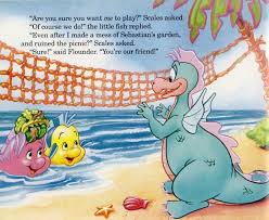 Flounder sandy scales