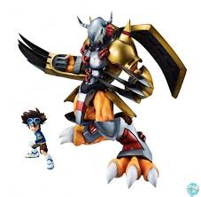 A group of young teens is unexpectedly sent to the mysterious digital world and paired up with their own powerful, morphing monster called the digimon. Digimon Adventure Wargreymon Allblue World Anime Figuren Shop Jetzt Hier Online Bestellen