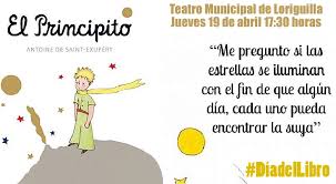 El hombrecito extraordinario y extraña. Loriguilla Celebra El Dia Internacional Del Libro Con La Representacion De El Principito En El Teatro Municipal Ayuntamiento De Loriguilla