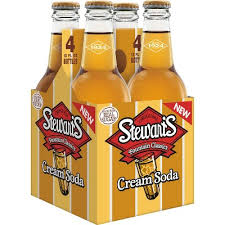 Stewart S Cream Soda Made With Sugar 4pk 12 Fl Oz Glass Bottles In 2020 Cream Soda Glass Bottles Bottle