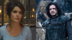 His mother named him after 16th century british playwright and poet christopher marlowe, whose first name was shortened to kit, a name harington prefers. Salma Hayek Poses With The Eternals Co Star Kit Harington In New Photo