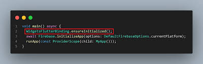 What Does WidgetsFlutterBinding.ensureInitialized() do? | by Gaurav  Swarankar | Medium