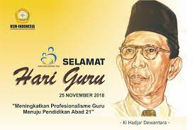 Hari guru diperingati setiap tanggal 25 november berdasarkan keputusan pesiden nomor 78 tahun 1994. Selamat Hari Guru Nasional Humas Usm Indonesia