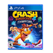Recorre la tierra en busca de los cristales perdidos que pueden revertir el arma que ha encogido la tierra. Ps4 Crash Bandicoot 4 It S About Time Sony Store Peru Sony Store Peru
