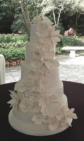 See more ideas about sugar flowers, flower cake, gum paste flowers. White Wedding Cake Gumpaste Flowers Cakecentral Com