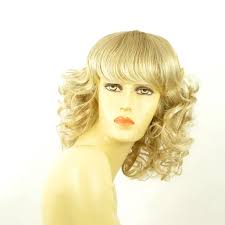 PERRUQUE FEMME MI-LONGUE blond méché blond très clair JAMELIA 15t613 EUR  49,00