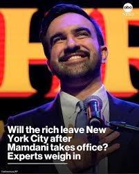 New York City Mayor-elect Zohran Mamdani, a democratic socialist who says  he wants to hike taxes