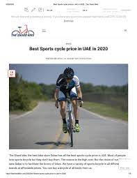 Best bicycle shops in dubai. Best Sports Cycle Price In Uae In 2020 The Shard Bike By Thehealthylyf Issuu