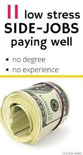 How To Make 10k A Month 13 Side Jobs From Home One Fine Wallet Side Jobs Make Easy Money Easy Money