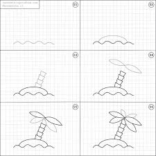 How To Draw An Island Flower Drawing Doodle Drawings Drawing Tutorial
