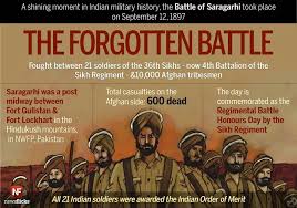 Saragarhi Day ...