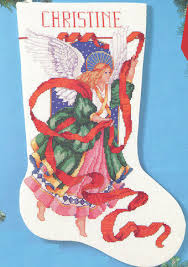Counted christmas cross low nothing less than works of art. Kooler Design Studio Celestial Angel Christmas Stocking Cross Stitch Pattern 123stitch