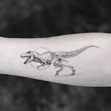 I Love This Tattoo Tag A Friend That Will Love This Tattoo Trex Dinosaur Ink T Rex Tattoo Tattoos Skeleton Tattoos