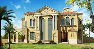 مخطط منزل المساحه 690 متر مربع 5 غرف نوم ابعاد المنزل 25 20 م X 23 م Square House Plans House Exterior Modern Architecture Building