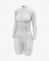 Download Women S Cycling Suit Mockup In Apparel Mockups On Yellow Images Object Mockups