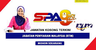Check spelling or type a new query. Jawatan Kosong Jabatan Penyiaran Malaysia Rtm