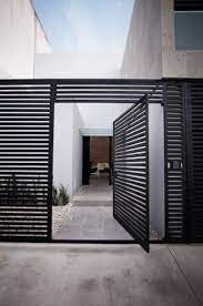 House front gate designs ideas with small eye catching wooden gates. Modern Design House Gates Design For Home