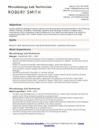 160+ free resume templates for word. Microbiology Lab Technician Resume Samples Qwikresume