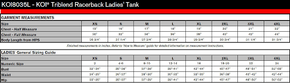 Koi Triblend Racerback Ladies Tank