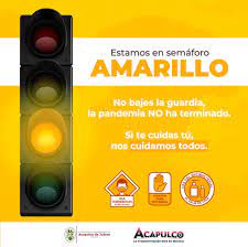 Adela Roman Ocampoさんのツイート Hoy Pasamos Al Color Amarillo Del Semaforo Epidemiologico Los Casos De Covid 19 Han Disminuido En La Ciudad Gracias Al Esfuerzo De Todas Y Todos Pero Es Importante No Bajar