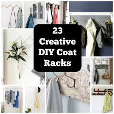 The idea of making a unique coat rack using creative diy ideas that will suit your taste and your one of the easiest diy coat rack ideas is to collect some old spoons and forks, and then fix them on. 23 Clever Diy Coat Rack Ideas For Your Home Cool Crafts