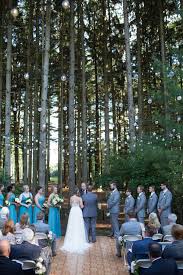 Gorgeous July Wedding Ceremony Underneath The Pine Trees At Shepherd S Hollow Golf Club Wedding Venu July Wedding Yacht Wedding 8th Wedding Anniversary Gift