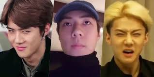 Is very funny because it is added by the caption on the photo that reads, . 15 K Pop Idols Whose Facial Expressions Are Meme Gold Soompi