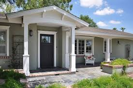 The new front door paint color and the neutra house numbers from. 19 Ranch Style Home Exterior Renovations Interior Design Inspirations