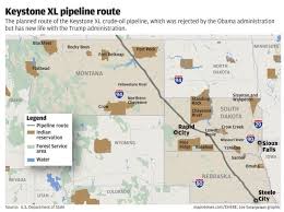 Map of the keystone xl pipeline that might get built. Keystone Xl Pipeline Route Rapidcityjournal Com