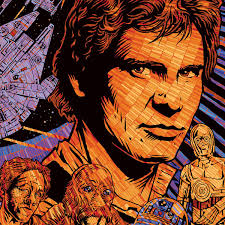 Sneak peek number 3 with @bottleneckgallery #mrstealyogirl #hansolo
