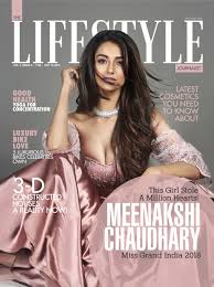 The gold medallist recently featured on the cover of a magazine, looking debonair. Meenakshi Chaudhary Dazzles In Pink On The Cover Of Lifestyle Magazine Newznew