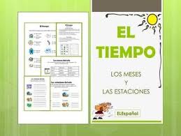 El Tiempo Spanish Weather Activity Packet Spanish Weather Weather Activities First Day Of School Activities