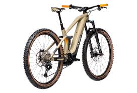The stereo hybrid 140 sl features the mighty fox 34 float fork which provides 140mm of travel and has been optimised specifically for ebikes by strengthening critical areas to cope with the additional weight of the battery and motor. Cube Stereo Hybrid 140 Hpc Sl 625 Electric Full Suspension Mtb Shimano Xt 12s 625 Wh 29 Beige Grey Orange 2021 Alltricks Com