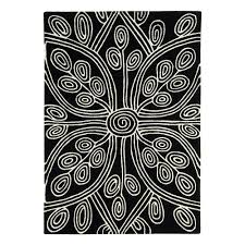 Black And Green Rug Bloomsbury Market Kawamoto Hand Woven Black Area Rug Black Rug Hand Tufted Rugs Sage Green Rug