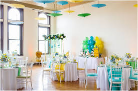 Elephant Parasol Themed Baby Shower At Creativo Loft Event Planner Christine Janda J Baby Shower Themes Baby Shower Locations Event Planning Baby Shower
