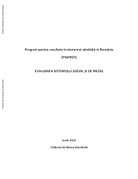 • plasarea în centre pentru vârstnici şi asigurarea serviciilor de asistenţă medicală, îngrijire serviciul de asistenţă maternală asigură protecţia copilului care necesită stabilirea unei măsuri de protecţie ce. Http Documents Worldbank Org Curated Ru 318821560866840902 Pdf Romania Health Program For Results Pdf