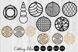 Download Geometric Earrings Svg Cut Files Laser Cutting 303927 Svgs Design Bundles