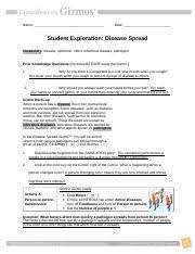 In biology, a pathogen in the oldest and broadest sense, is any organism that can produce disease. The Spread Of Pathogens Packet Answers The Spread Of Pathogens Answers