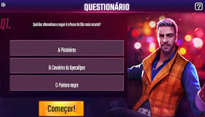 For this he needs to find weapons and vehicles in caches. Questionario Premiado Teste Seu Conhecimento Free Fire News