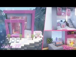 What do you get in a kawaii texture pack? Mini Cute Pink House In Minecraft Lovely Build Tutorial Kawaii World Casa Rosa Youtube