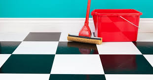 A stick with soft material attached to one end, especially used for washing floors: No Rinse Homemade Floor Cleaner For Hard Floors Housewife How Tos