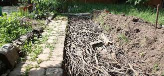Avoid using natural wood to enclose your garden beds. How To Make Hugelkultur Beds For Growing Vegetables