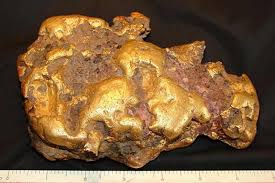 A gold nugget is a mineral which chemical composition is a solid solution of silver with gold. Gold Rush Biggest California Nugget Up For Sale Csmonitor Com