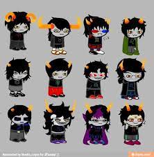 Genderstuck Nepata Is The Cutiest Homestuck Homestuck Trolls Sprite