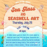 Sea Glass and Seashell Art